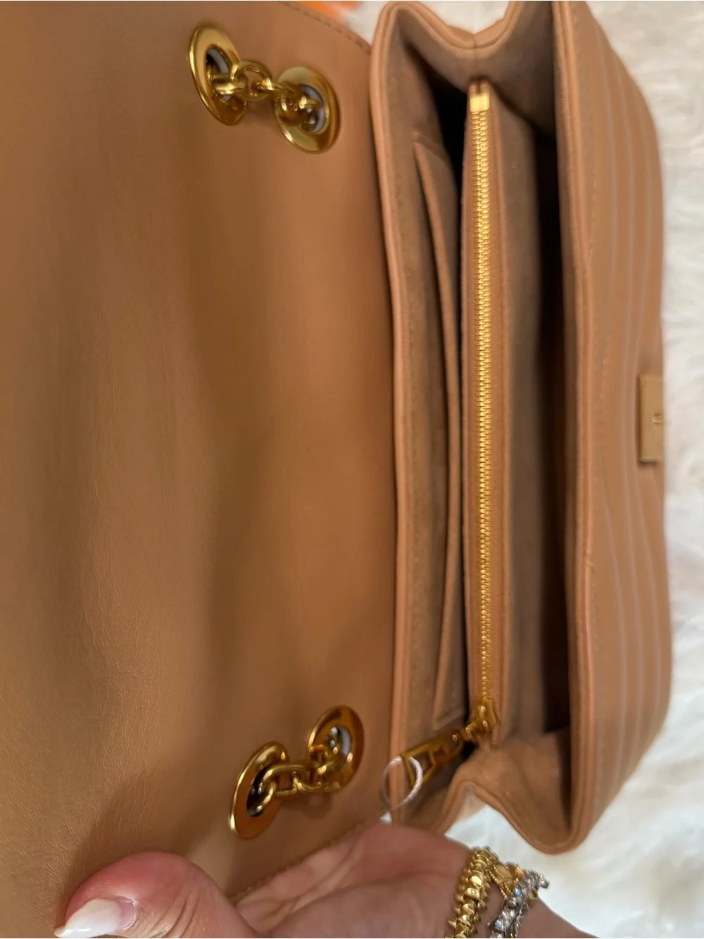 LOUIS VUITTON CALFSKIN LV NEW WAVE CHAIN BAG